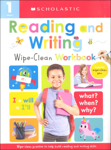 First Grade Reading and Writing Wipe Clean Workbook