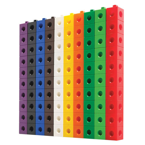 2cm Link Cubes (set of 100)