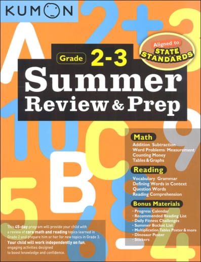 Kumon Summer Review & Prep Grades 2-3