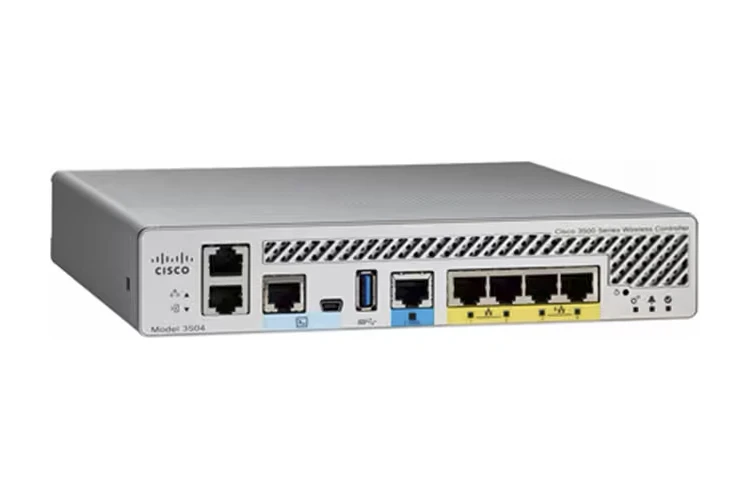 Cisco Aironet 3504 Wireless Controller, AIR-CT3504-K9, Refurbished