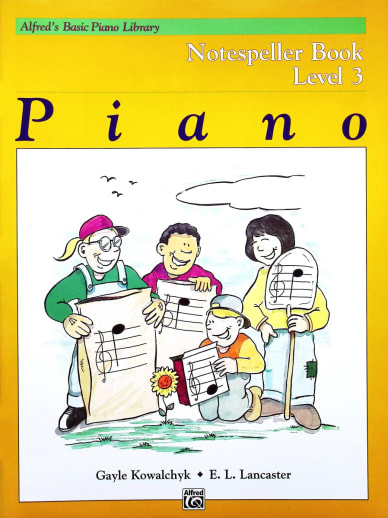 Alfred's Basic Course Level 3 Notespeller Book