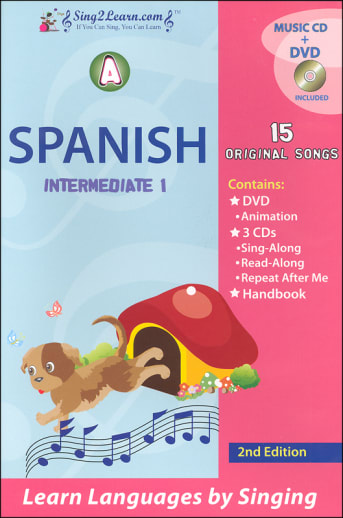 Spanish Intermediate 1A Combo (Song Book, CDs, DVD)