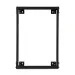 Kendall Howard 15U, 18in Deep, Open Wall Rack, 1915-3-500-15