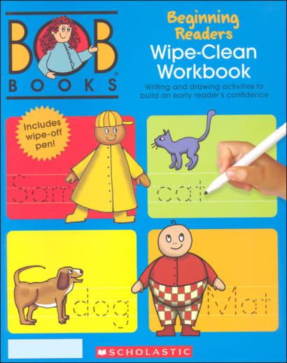 Bob Books - Wipe-Clean Workbook: Beginning Readers and Phonics (Kindergarten)