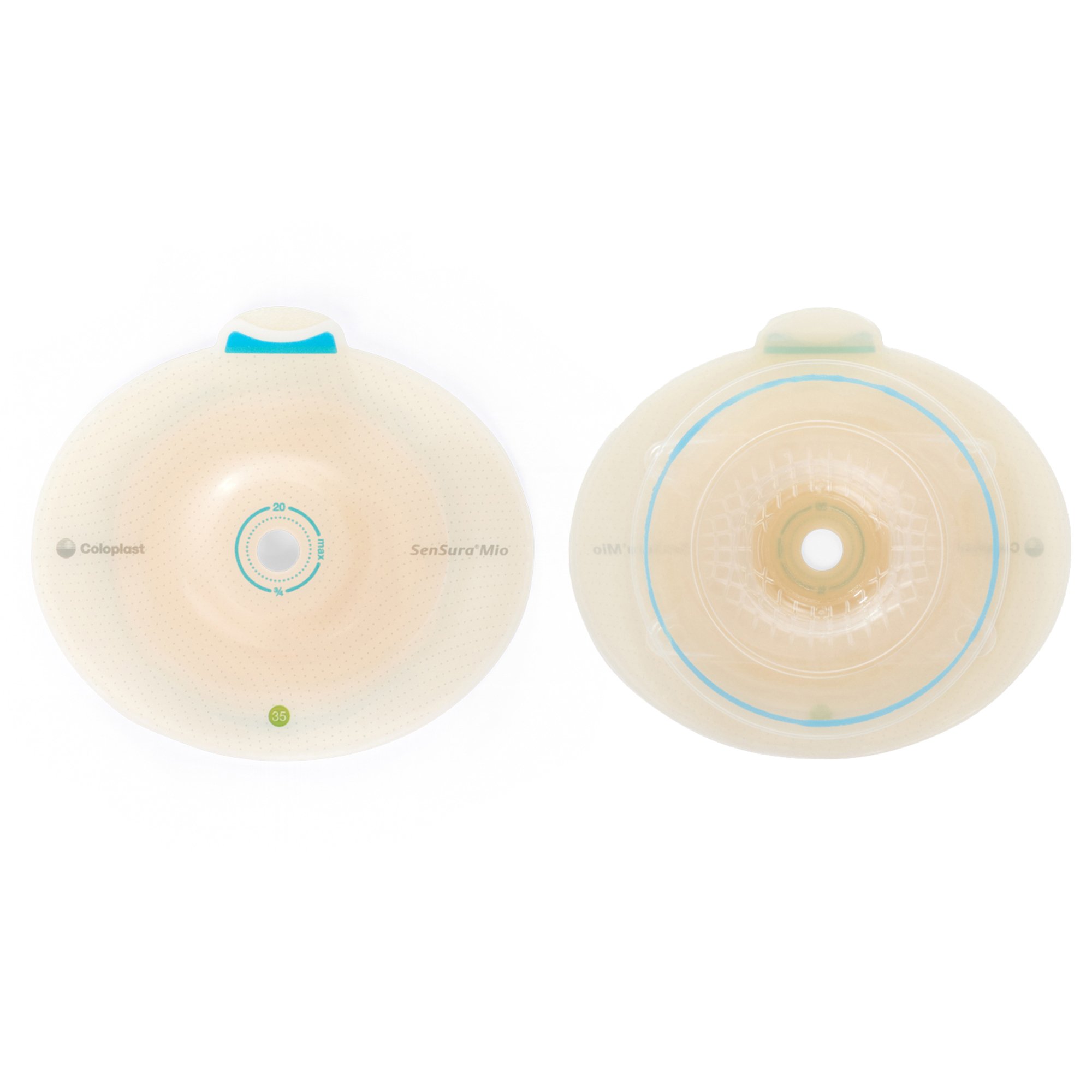 SenSura Mio Flex Convex Light Ostomy Barrier, Trim to Fit 15  30 mm, Red Match MK 1004610