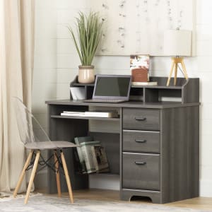 Home Office Desk with Hutch 14AZAA