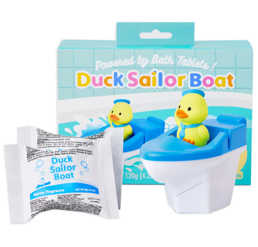 Duck Sailor Boat: Blue