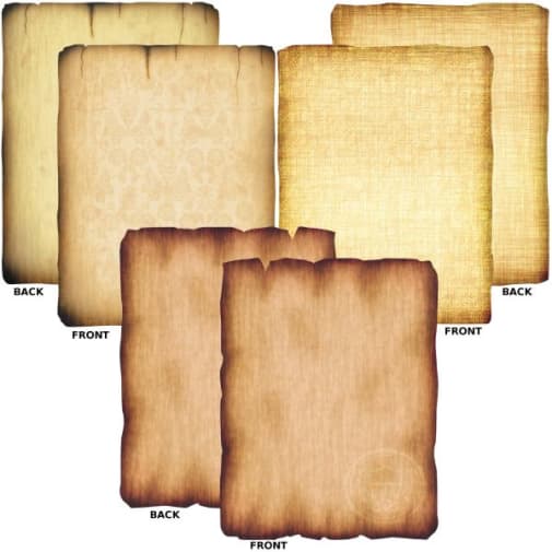 Antique Paper - 32 sheets (8 1/2" x 11")