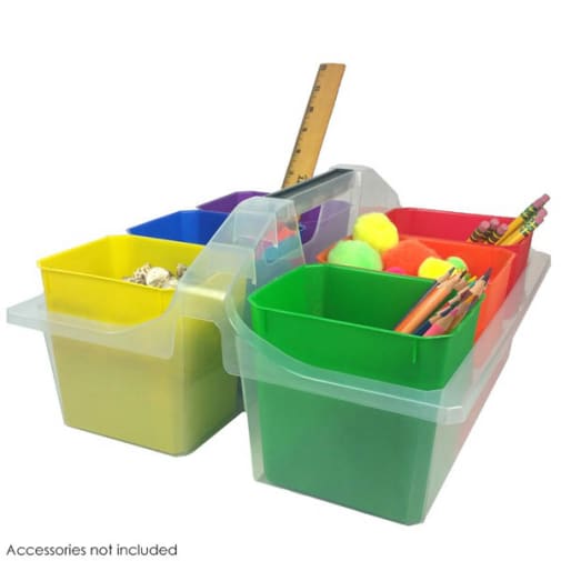 Caddies With 6 Storage Cups - Large