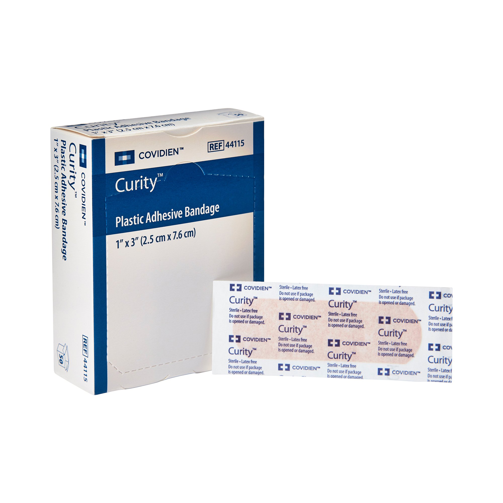 Curity Tan Adhesive Strip, 1 x 3 Inch MK 734673