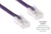 Cat6 Ethernet Patch Cable, Non-Booted, UTP, 5 ft, Purple