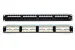 24 Port Cat6 110 1RU Rack Mount Punch Down Patch Panel
