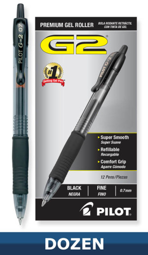 G2 Fine Point Pen - Black (box of 12)