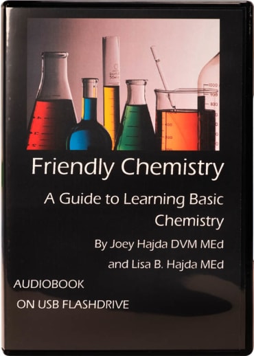 Friendly Chemistry Audiobook on USB Drive