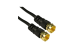 F-TYPE RG59 MALE TO MALE COAXIAL CABLE, 6ft