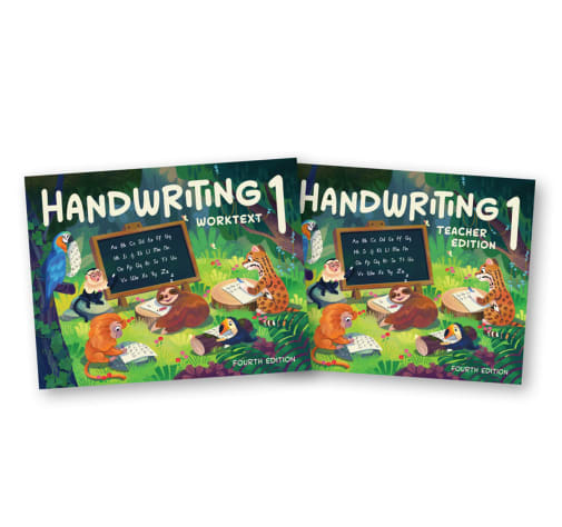 BJU Press Handwriting 1 Home School Kit 4th Edition