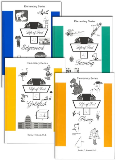 Life of Fred Elementary E-H Package