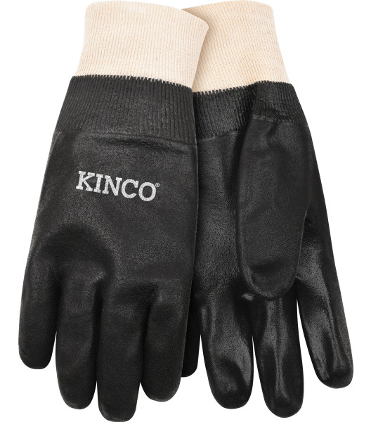 Sandy Finish PVC with Knit Wrist