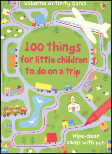 100 Things For Little Children to Do on a Trip Activity Cards