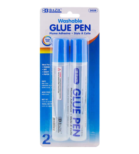 Glue Pens 1.7 Oz. (50 mL) (2/Pack)