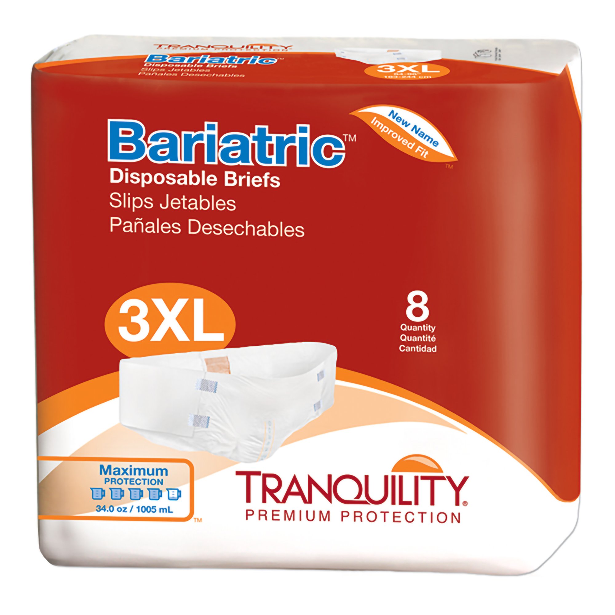 Tranquility Bariatric Maximum Incontinence Brief MK 461046