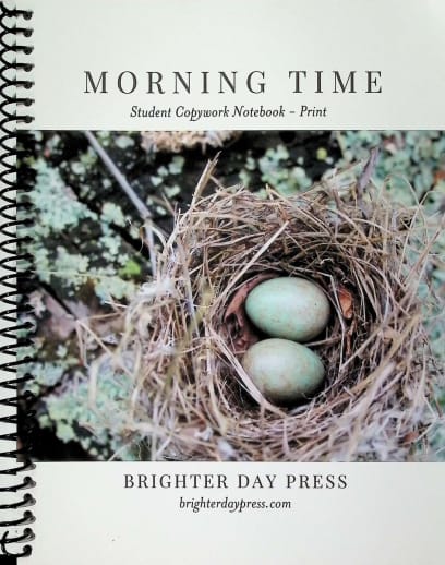 Morning Time Student Copywork Notebook Volume 1 - Print