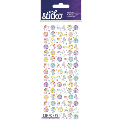 Tiny Unicorn Stickers