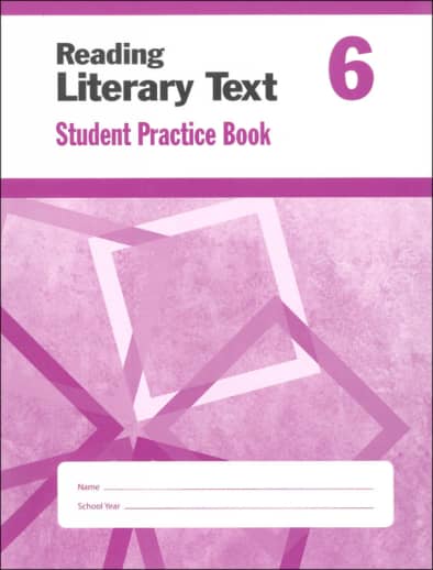 Reading Literary Text Grade 6 - Individual Student Workbook