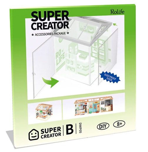 Dust-Proof Window B (1 piece) for Super Store Series