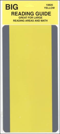 Big Reading Guide - Yellow