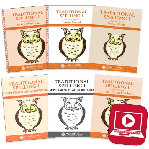 Memoria Press Traditional Spelling 1 Set