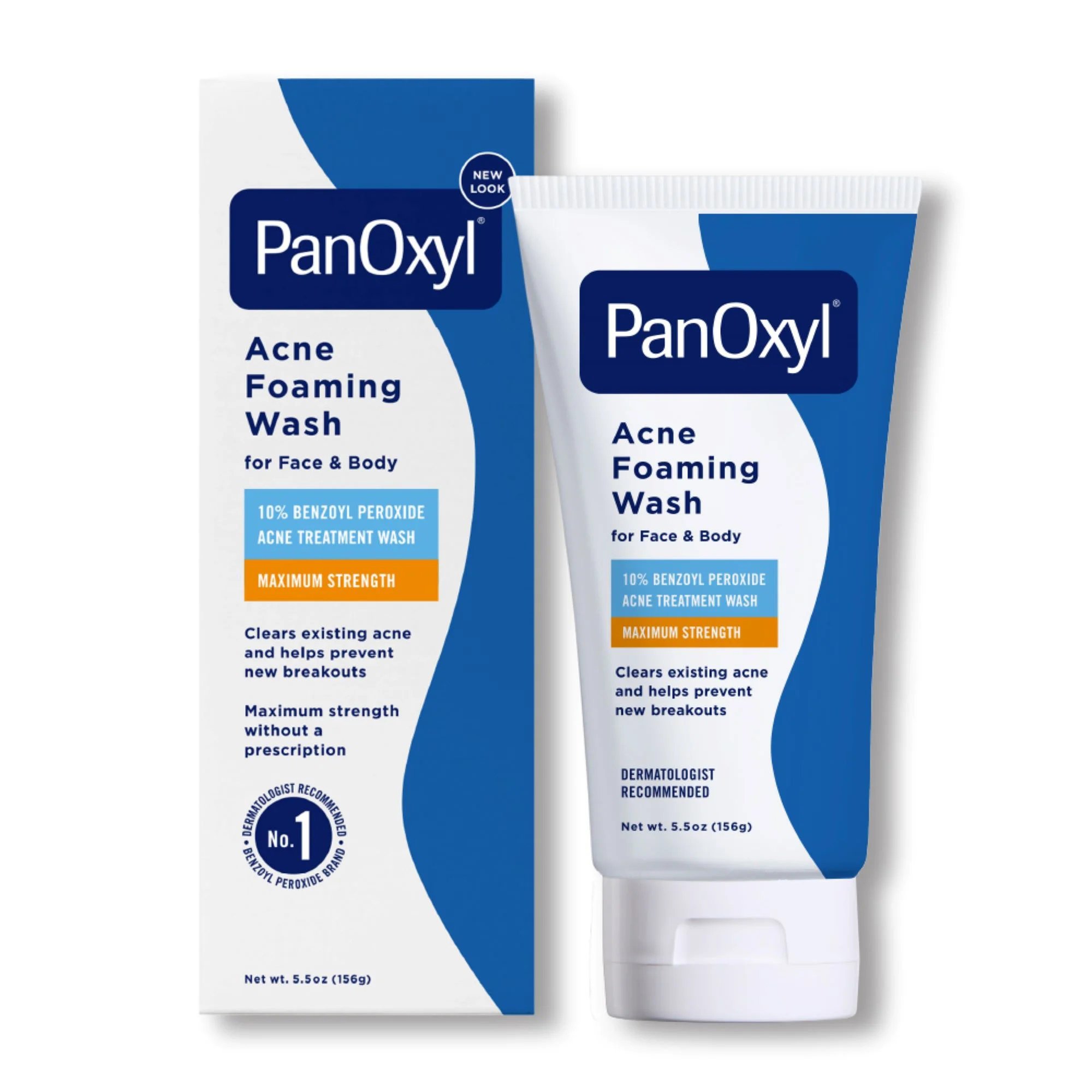 PanOxyl Acne Foaming Wash, 6-ounce Tube MK 1152978
