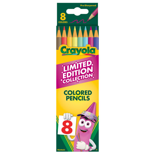 Crayola Colored Pencils Limited Edition 8 Count Box
