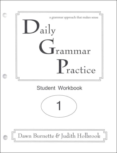 Daily Grammar Practice Student Workbook Grade 1