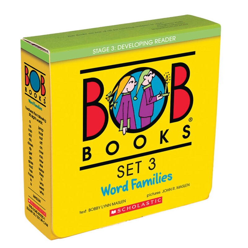Bob Books Set 3: Word Families (Color)