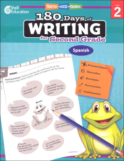 180 Days of Writing for Second Grade (Spanish)