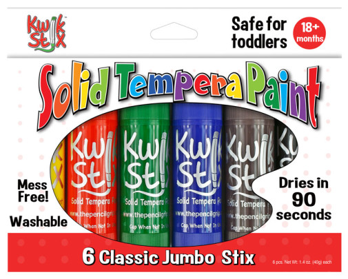 Jumbo Kwik Stix 6 Classic Colors