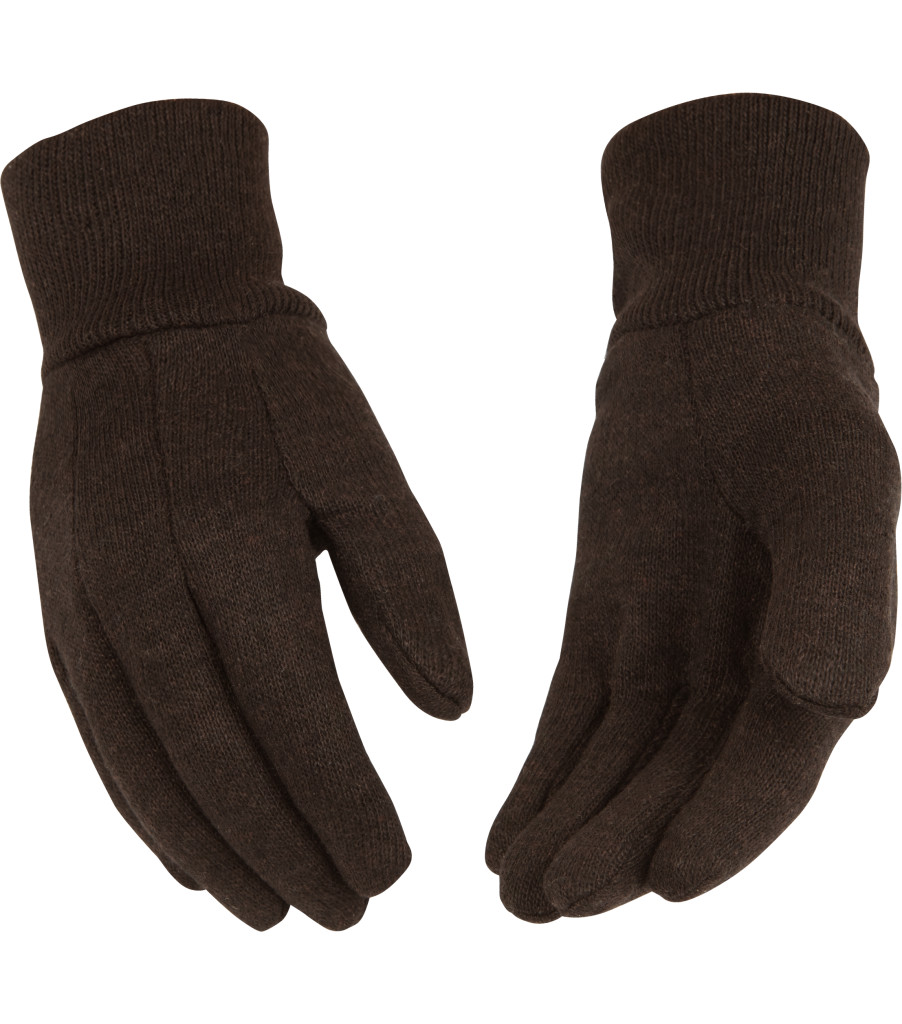 Kids' 8 oz Brown Jersey, Brown, large image number 2