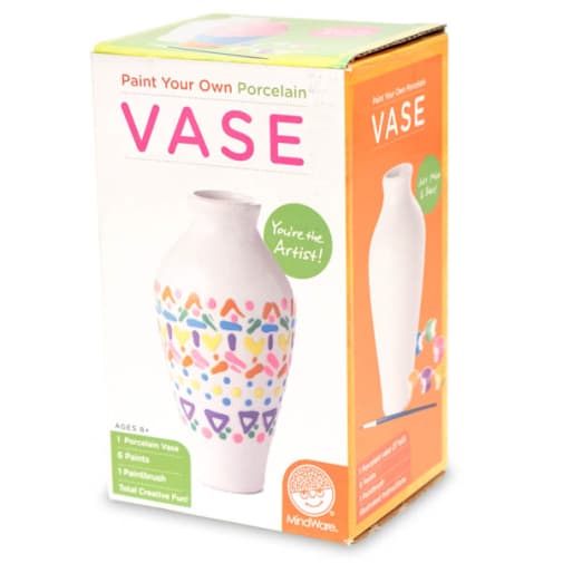 Paint Your Own Porcelain Vase