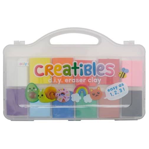 Creatibles D.I.Y. Erasers Kit (set of 12 colors)