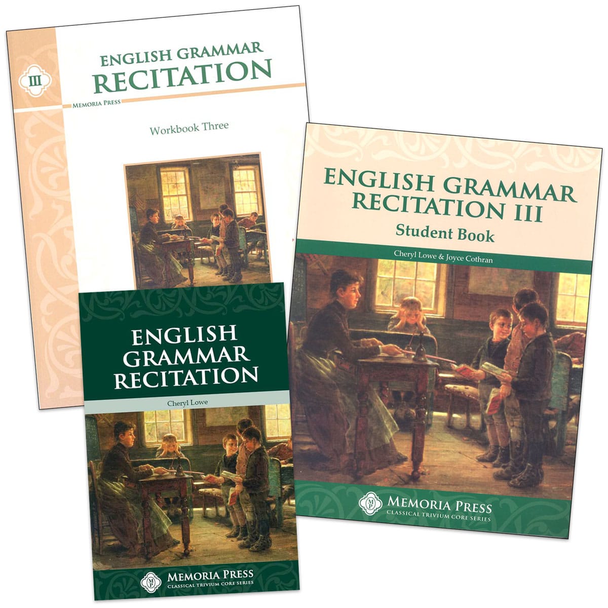 Memoria Press English Grammar Recitation Book III Set