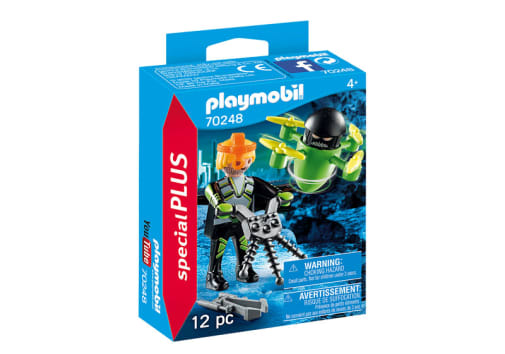 Playmobil Agent with Drone (Special Plus)