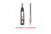 Audio Cable XLR3 Female to 3.5mm Mono Male, Black, 6Ft