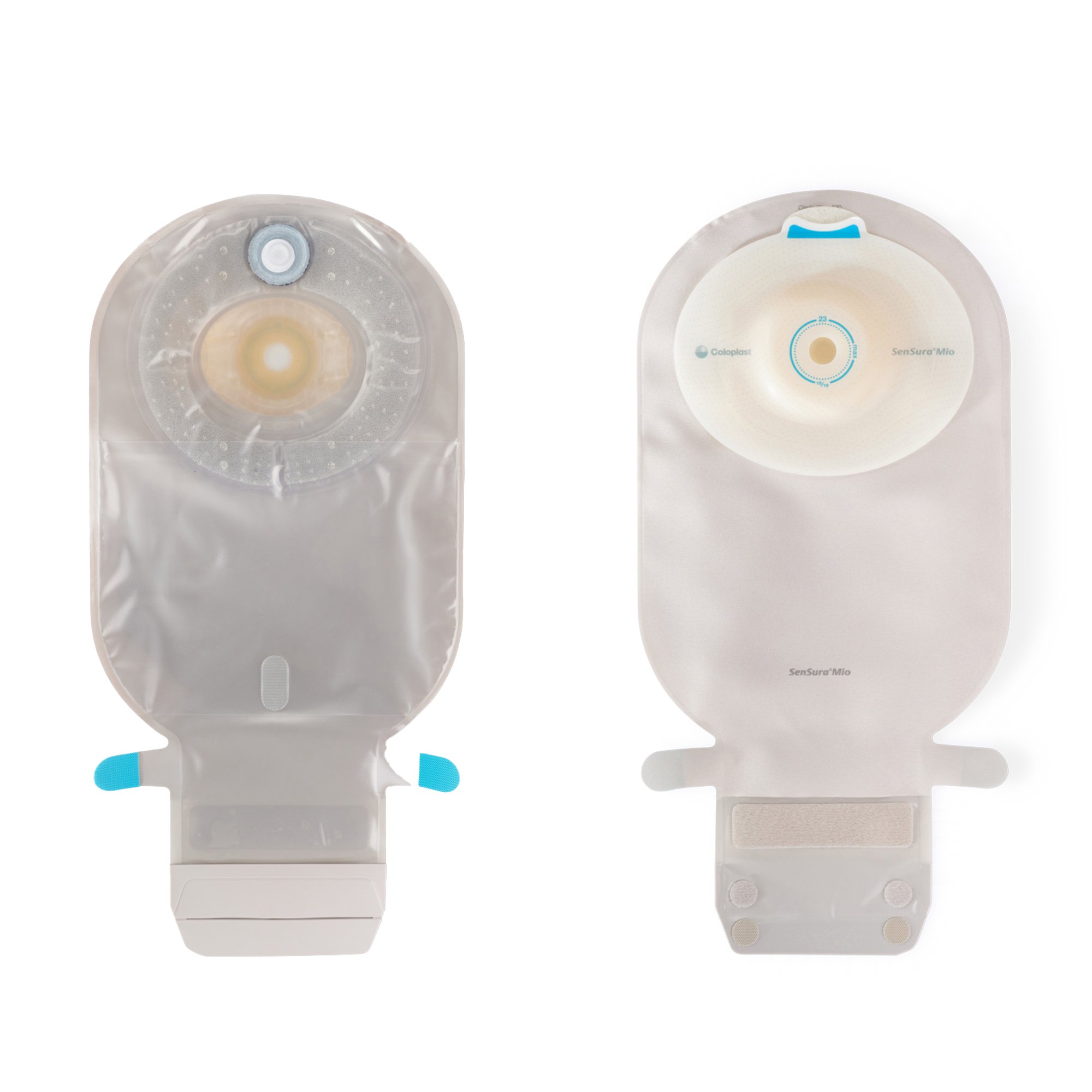 SenSura Mio Convex Light 1-Piece Transparent Ostomy Pouch, 10  23 mm Stomas MK 1006179