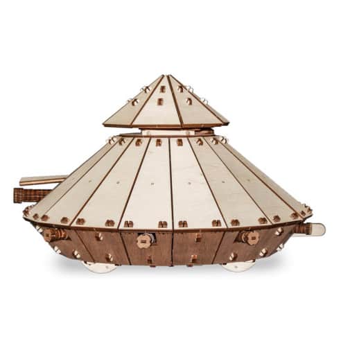 Eco Wood Art - Da Vinci Tank Model