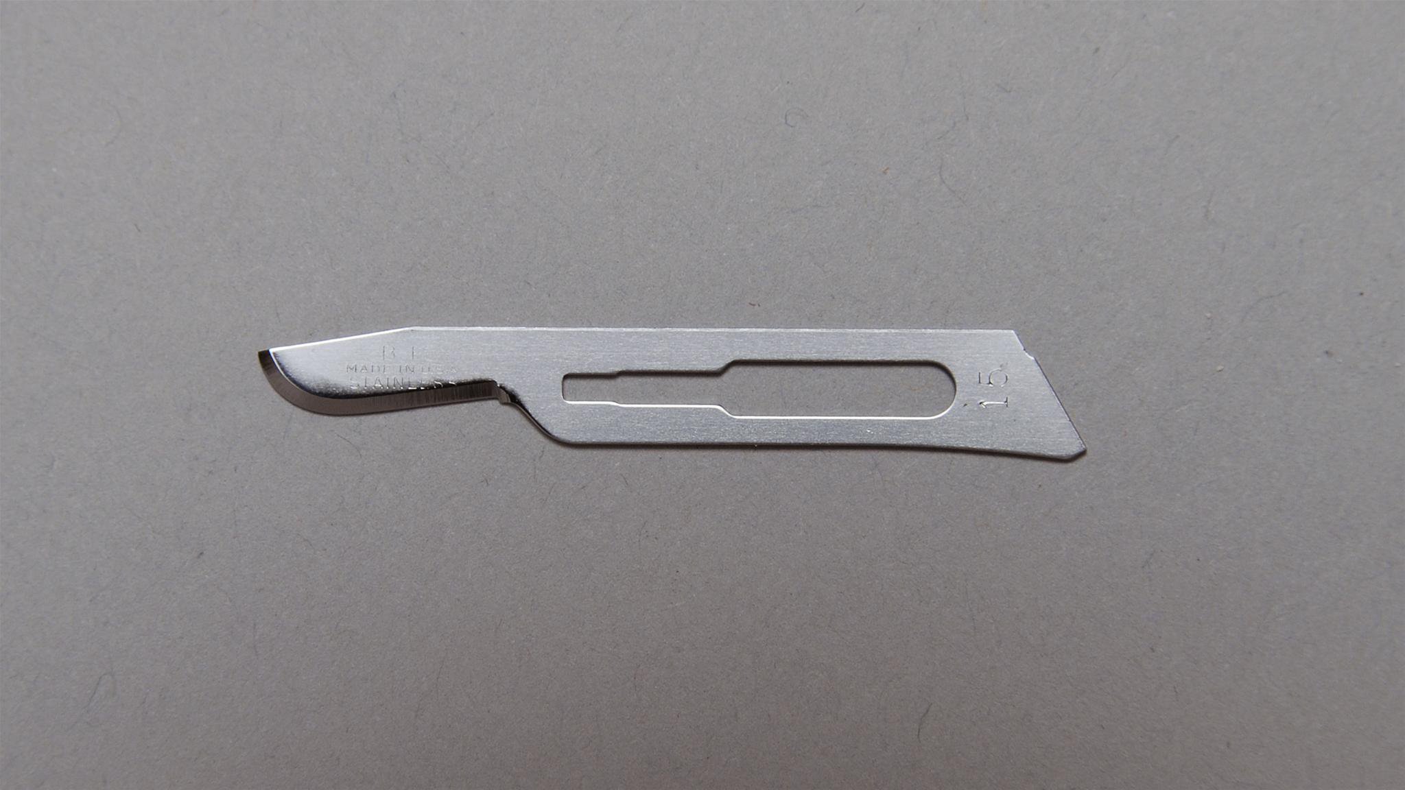 Bard-Parker Stainless Steel Blade, Size 15 MK 199999