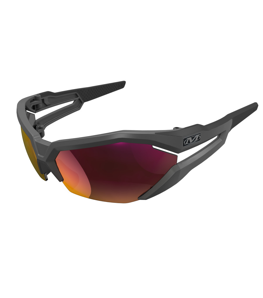 Type-V | Grey Frame | Fire Mirror Lens, Medium Grey/Black, large image number 0