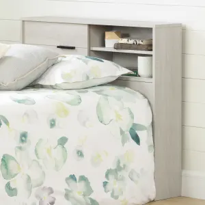 Bookcase Headboard with Storage