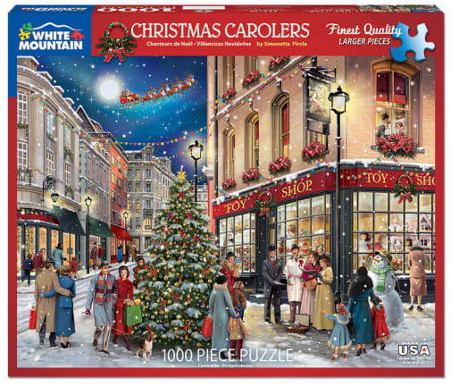 Christmas Carolers Jigsaw Puzzle (1000 piece)