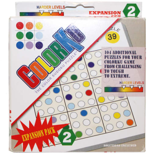 Colorku Expansion Pack - Advanced Puzzles